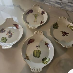 Le Faune Fireproof Porcelain Baking Serving Dish Made in France Pepper/mushroom